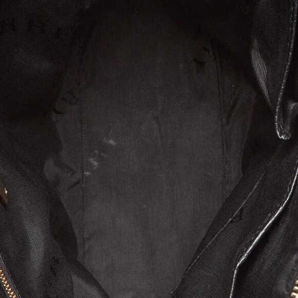 Burberry Black Heritage Grained Leather Medium Orchard Bag - Picture 9 of 10
